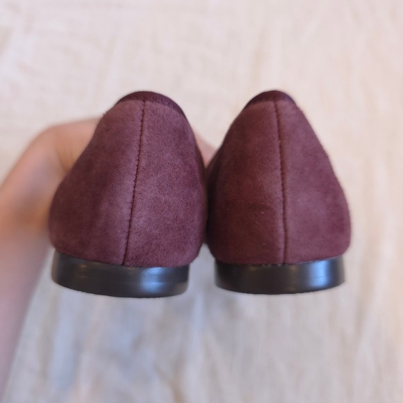 Madewell The Francine Ballet Flat - Dark Merlot/ Size 8 - Picture 5 of 7